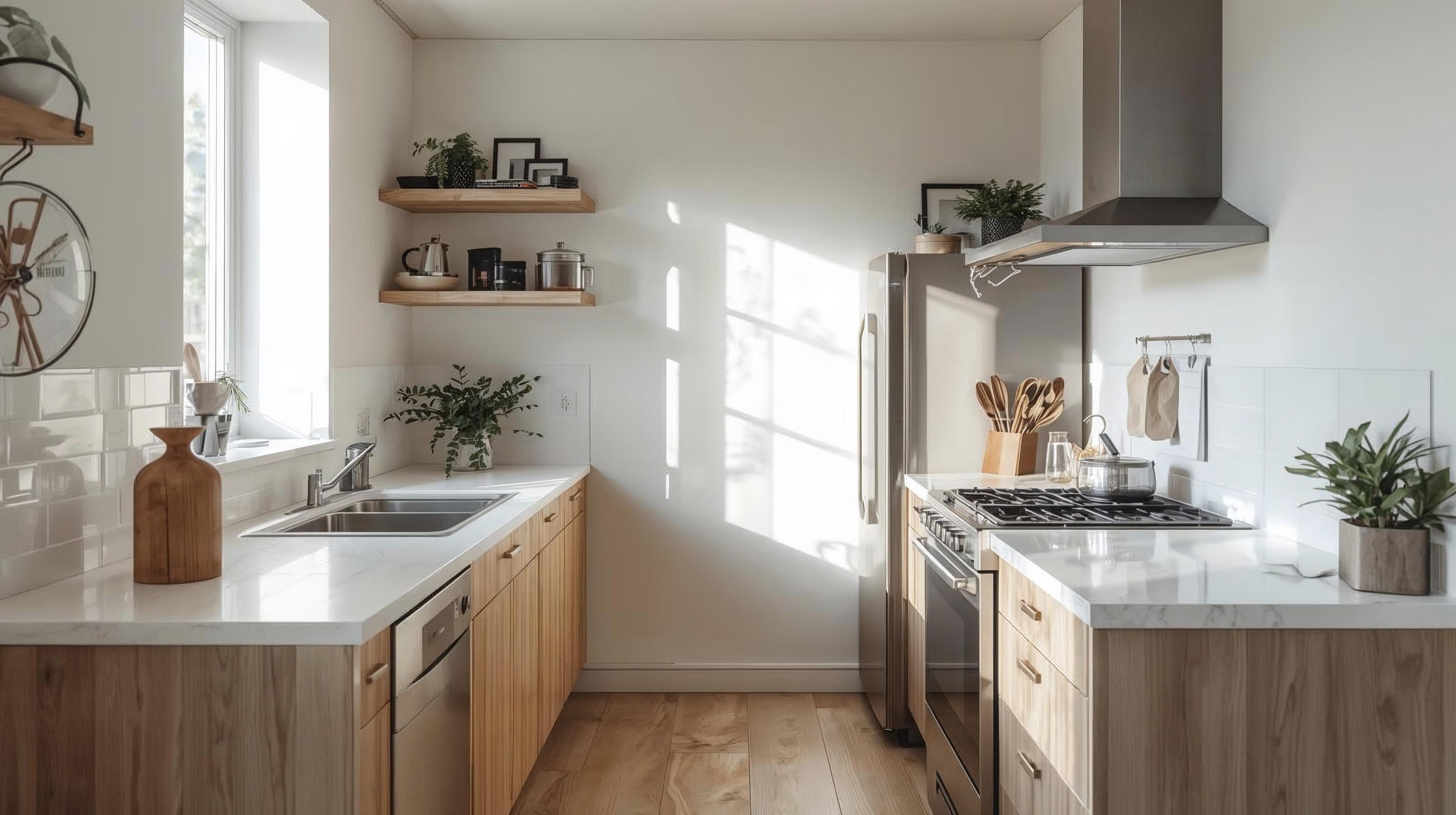 Kitchen — guest-ready