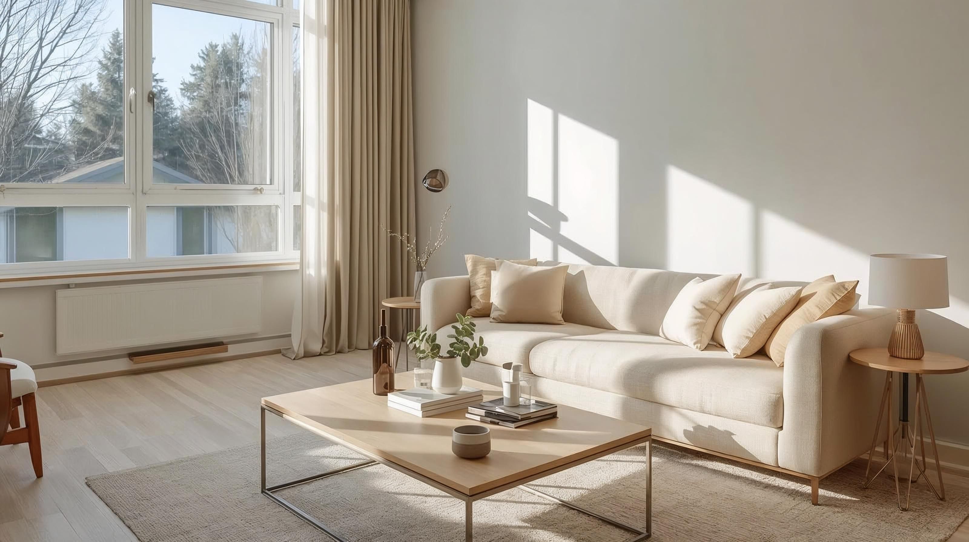 Living area — guest-ready